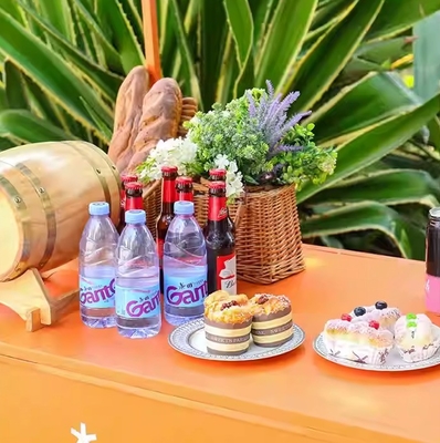 Australië Scooter Food Cart Driewieler met sojabonen materiaal en compacte grootte