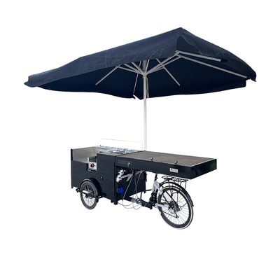 Koffiauto's Voedselverkoopfiets voor comfortabele voedselservice L2700*W800*H2200mm