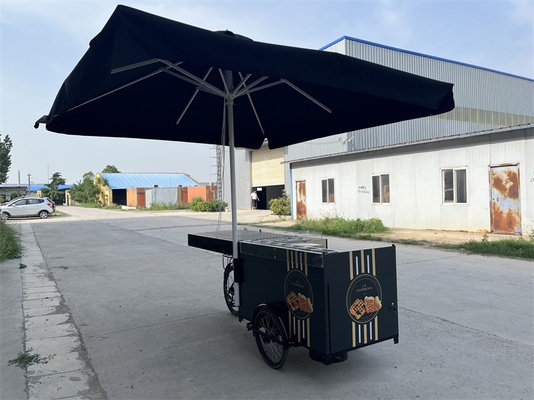 Fabriek Koffie Kleine karretjes Aanhangwagens Opvouwbare tafel Grootte 1300x750x150mm