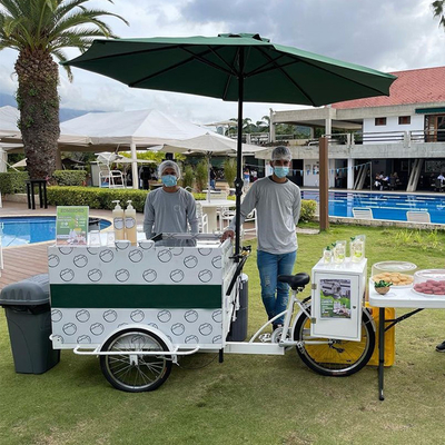 CE-certificaat 2023 Elektrische koffie driewieler CE-certificaat Koffiefiets