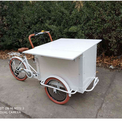 CE-certificaat 2023 Elektrische koffie driewieler CE-certificaat Koffiefiets