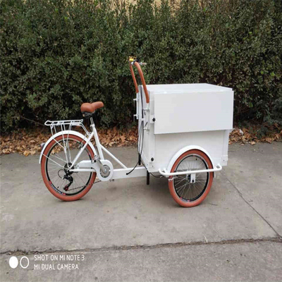 Hoge productiviteit aangepaste driewieler koffie voedsel fiets voor de productie van voedingsmiddelen