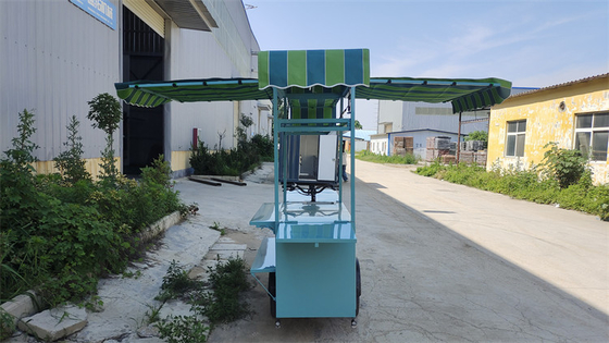 Europe Standard Food Tricycle Bike Tricycle Mobile Food Cart voor een hoge productiviteit