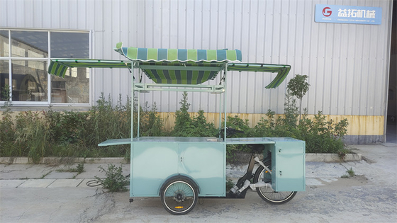Europe Standard Food Tricycle Bike Tricycle Mobile Food Cart voor een hoge productiviteit