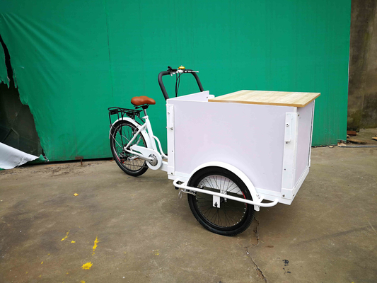 Zeevervoer Grootte aanpassing voor straatverkoopkarretjes Voedselmandje Koffiefiets