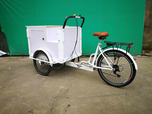 Zeevervoer Grootte aanpassing voor straatverkoopkarretjes Voedselmandje Koffiefiets