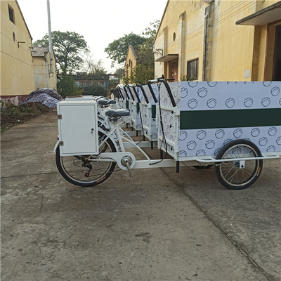 Gepersonaliseerde driewiel voedselmandje voor goede verkoop Koffie Vending Cafe fiets