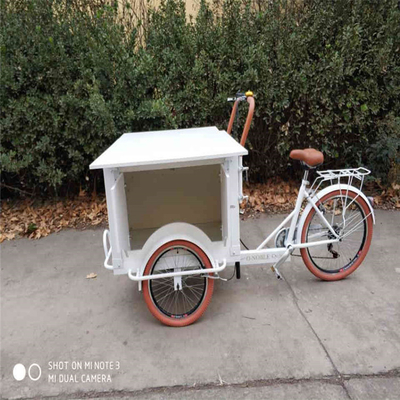 Hoge productiviteit aangepaste driewieler koffie voedsel fiets voor de productie van voedingsmiddelen