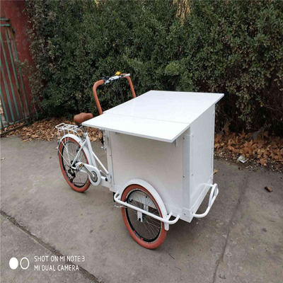 Hoge productiviteit aangepaste driewieler koffie voedsel fiets voor de productie van voedingsmiddelen