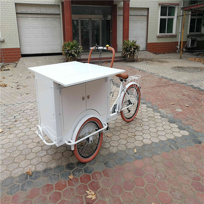 Hoge productiviteit aangepaste driewieler koffie voedsel fiets voor de productie van voedingsmiddelen