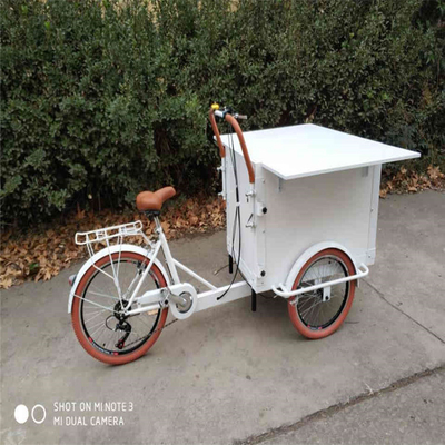 Hoge productiviteit aangepaste driewieler koffie voedsel fiets voor de productie van voedingsmiddelen