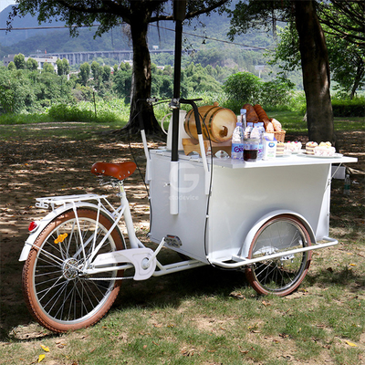 100 kg Retro Koffiefiets voor straat Mobiele Koffiefiets Winkel Fiets Fast Food Koffiefiets