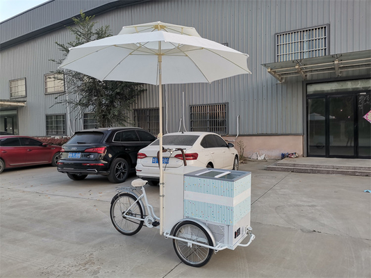 214*83*240cm Mobiele kleine ijsje driewieler taart kiosk bier trike fastfood fiets na service online ondersteuning