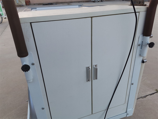 214*83*240cm Mobiele kleine ijsje driewieler taart kiosk bier trike fastfood fiets na service online ondersteuning