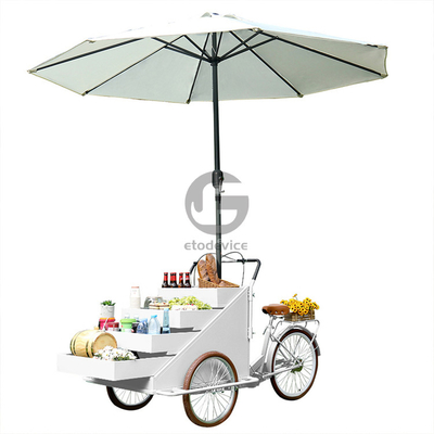 Vakantie Fast Food Equipment Food Bike Vending Truck met maatwerk Acceptabel 80kg