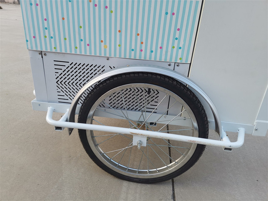 Watersysteem Inclusief roestvrij staal Fast Food Trailer Truck Tricycle Mobile Food Cart