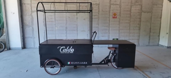 Terrainonderhoud Volledige keuken Outdoor mobiele driewiel voedseltruck voor 1-2 personen