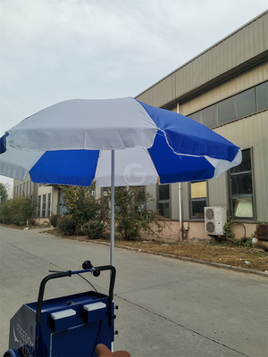 3 Wheel Street Mobile Fast Food Vending Bike Cart met aangepaste kookapparatuur