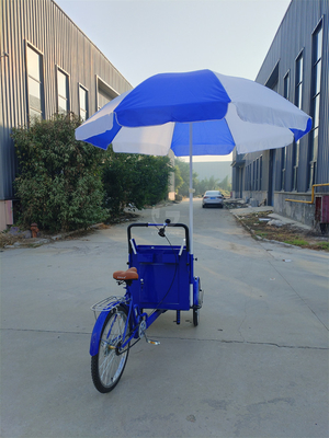 70 kg laadvermogen elektrisch pedaal driewiel fietskar met maatwerk