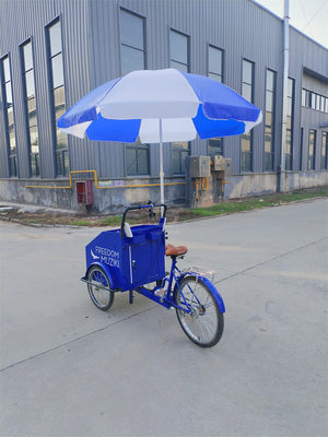 70 kg laadvermogen elektrisch pedaal driewiel fietskar met maatwerk