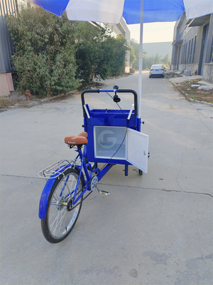 70 kg laadvermogen elektrisch pedaal driewiel fietskar met maatwerk