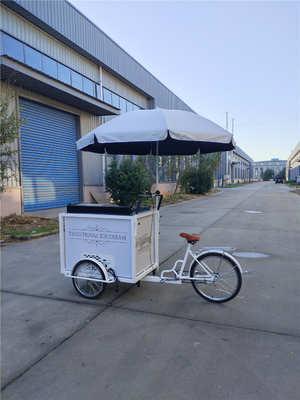 Op maat gemaakte service Bied Multifunctionele Koffietrailer Fiets voor intieme instellingen