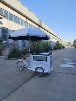 Op maat gemaakte service Bied Multifunctionele Koffietrailer Fiets voor intieme instellingen