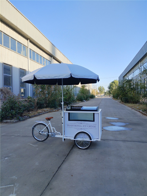 Op maat gemaakte service Bied Multifunctionele Koffietrailer Fiets voor intieme instellingen