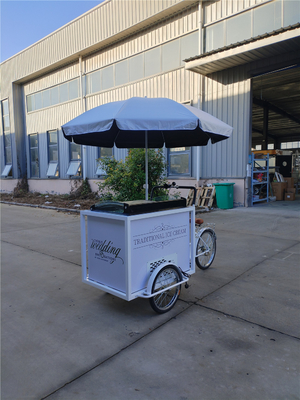 Op maat gemaakte service Bied Multifunctionele Koffietrailer Fiets voor intieme instellingen