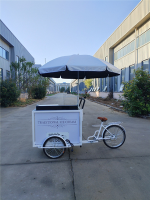 Op maat gemaakte service Bied Multifunctionele Koffietrailer Fiets voor intieme instellingen