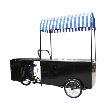 Koffie Elektrische verkoop driewieler vriezer zakelijke fiets ijskarretjes fiets 120 kg