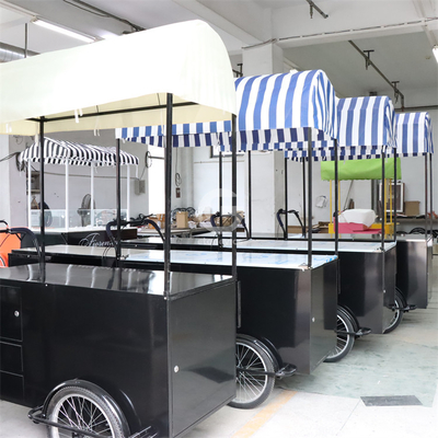Bakkerij Toepassingsvelden Alle kleuren Commerciële koffiekar fiets Voedsel Vending fiets