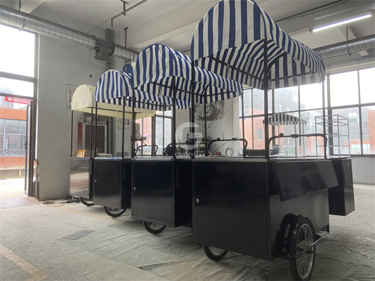110*70cm mobiele hotdog food winkelmandje met inwendige apparatuur en als uw vereiste