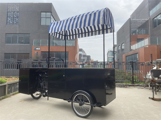 110*70cm Wheel Cargo Bike voor 1-2 personen Street Food Delivery Crepe Trailer Tricycle Cart