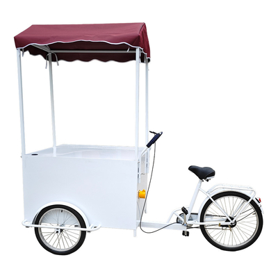 2200*900*2000mm Koeldrank IJs Vending Driewieler Popsicle Display Driewieler Fiets