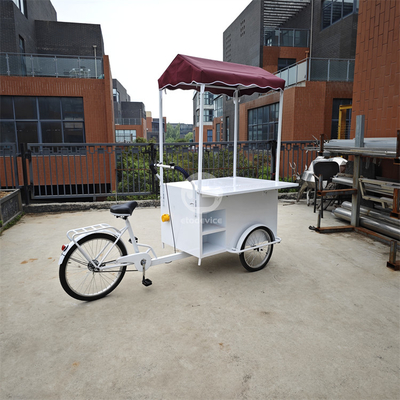 2200*900*2000mm Koeldrank IJs Vending Driewieler Popsicle Display Driewieler Fiets