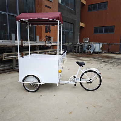2200*900*2000mm Koeldrank IJs Vending Driewieler Popsicle Display Driewieler Fiets