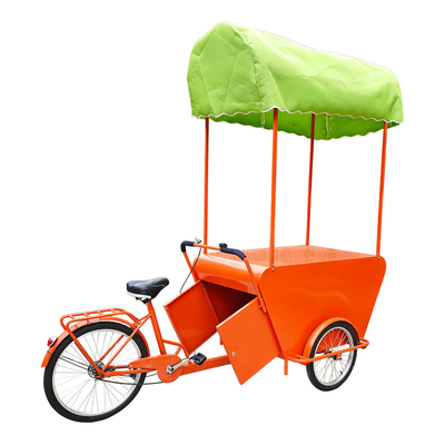 Gunstig ontworpen outdoor food travel vending fiets met custom cargo driewieler