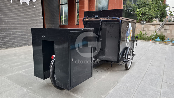 Straat Hotdog Food Cart Perfect voor 1-2 personen en mondverwaterende hamburgers