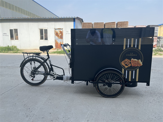 Gepersonaliseerde kleur elektrische mobiele drank driewieler voor fastfood en koffiewinkel verkoop