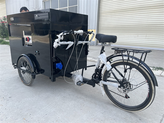 Gepersonaliseerde kleur elektrische mobiele drank driewieler voor fastfood en koffiewinkel verkoop