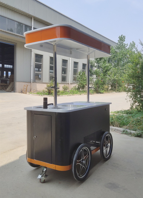 Gelato IJs Cream Push Cart / vriezer automaten / display vriezer