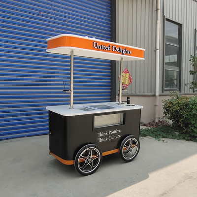 IJsschaart met vriezer/IJsschaart/Italiaanse ijschaart