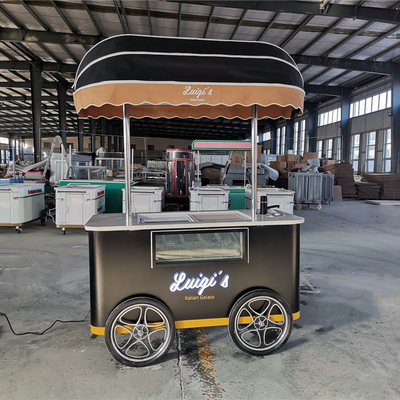 IJs Trucks Mobile Hard IJsbal Push Food Cart Chinese fabrikanten IJsbal