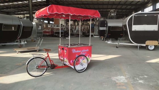 2023 China mobiele Straat sap winkelwagens ijsjes ijsjes winkelwagen voedsel winkelwagen