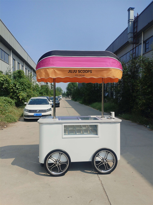 fabriek rechtstreeks verkoop op maat gelato karretje ijs ijs koud steen ijs karretje
