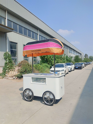 fabriek rechtstreeks verkoop op maat gelato karretje ijs ijs koud steen ijs karretje