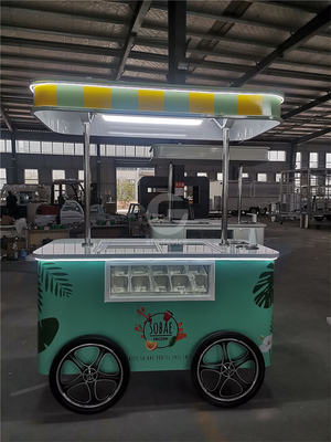 2023 Nieuw type Italiaanse ijswagen driewielers met machine ijsfiets