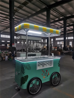 2023 Nieuw type Italiaanse ijswagen driewielers met machine ijsfiets