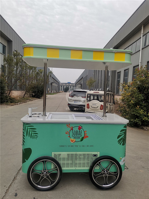 2023 Nieuw type Italiaanse ijswagen driewielers met machine ijsfiets